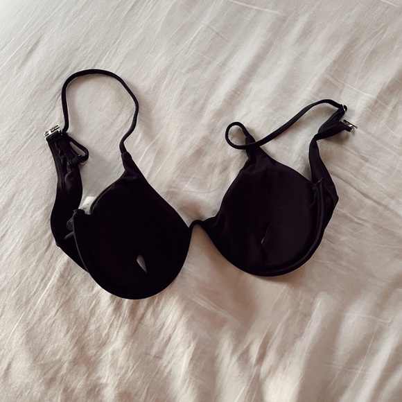 BLACK BIKINI TOP - Picture 2 of 3